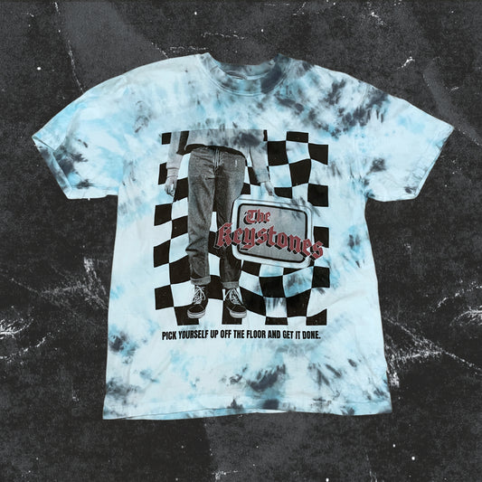 TV T-Shirt - Blue Tye-Dye